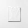 Polera básica de algodón blanca